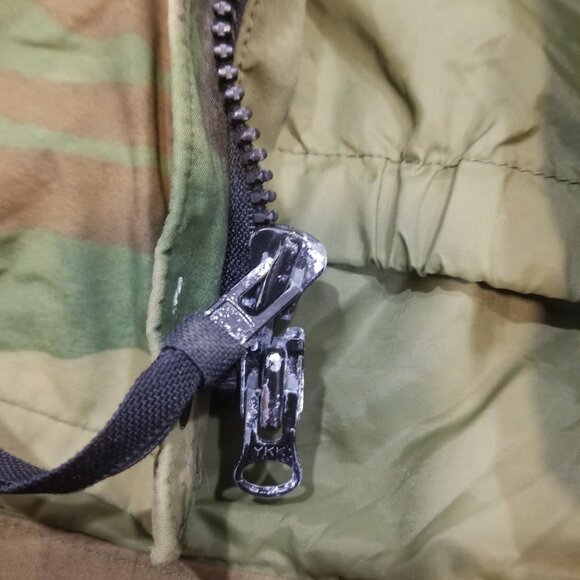 Men's Vintage Military Camo Cold Weather Parka, Size Medium Tall, GUC-VGUC - Picture 12 of 14